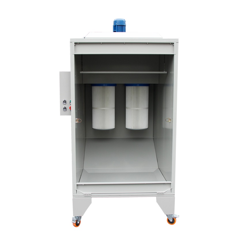 Sistema de pintura electrostática para piezas pequeñas