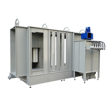 Cabina de pintura en polvo automatica COLO-S-0825